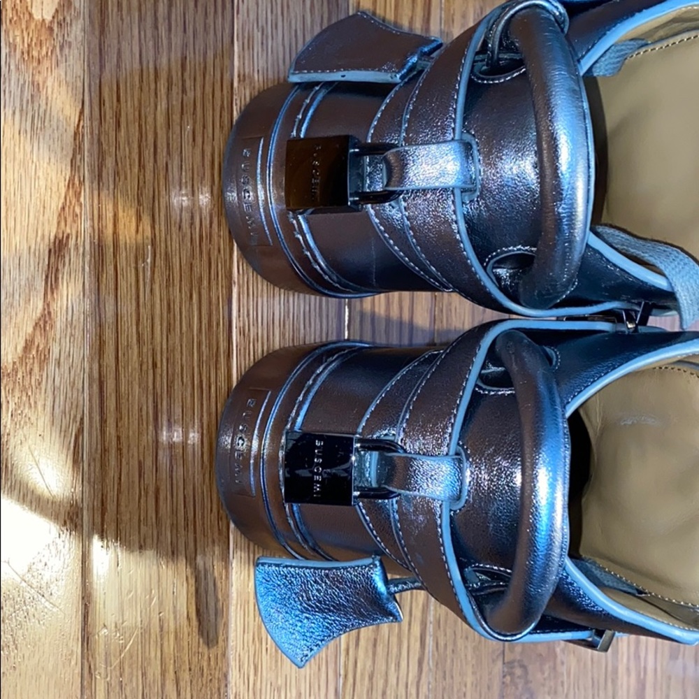 Buscemi silver women shoe. - Picture 3 of 5